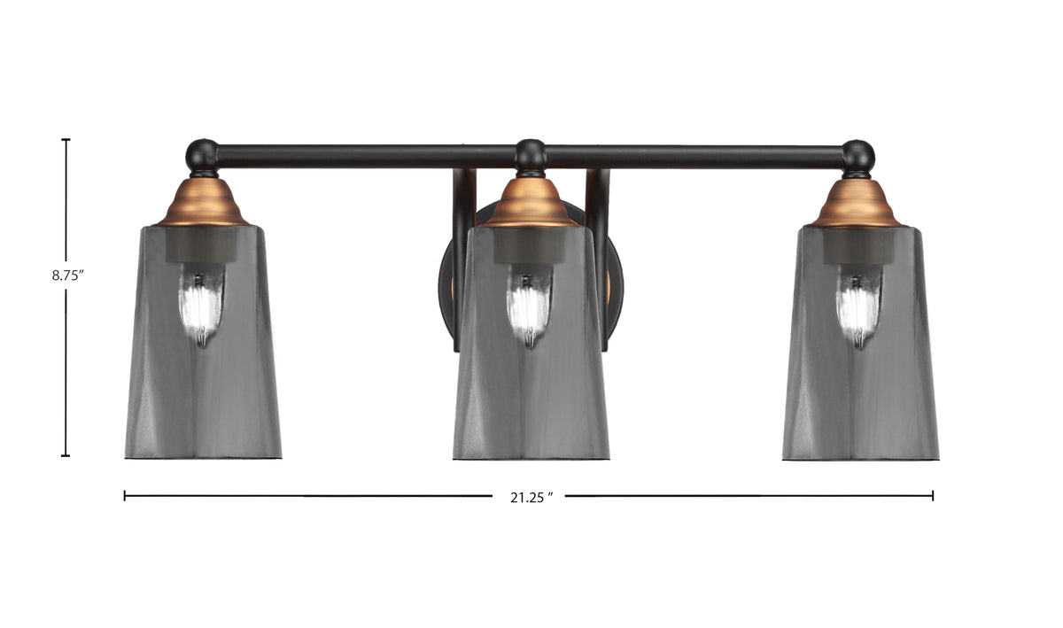 Toltec Lighting | 3423-MBBR-262