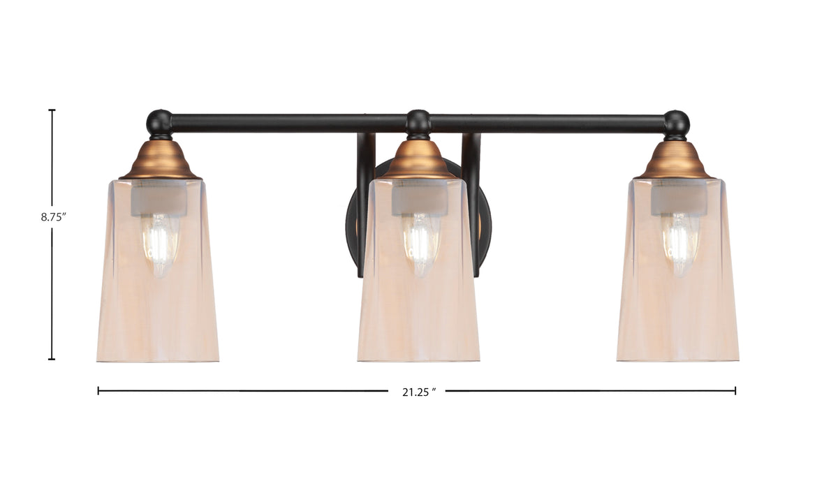 Toltec Lighting | 3423-MBBR-263