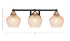 Toltec Lighting | 3423-MBBR-4623