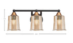 Toltec Lighting | 3423-MBBR-5033