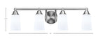 Toltec Lighting | 3424-BN-261