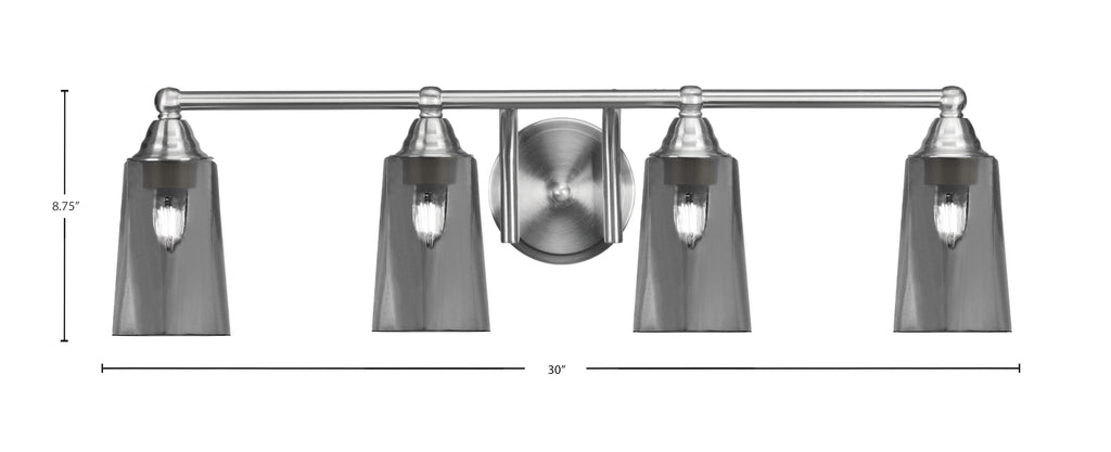 Toltec Lighting | 3424-BN-262