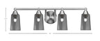 Toltec Lighting | 3424-BN-262