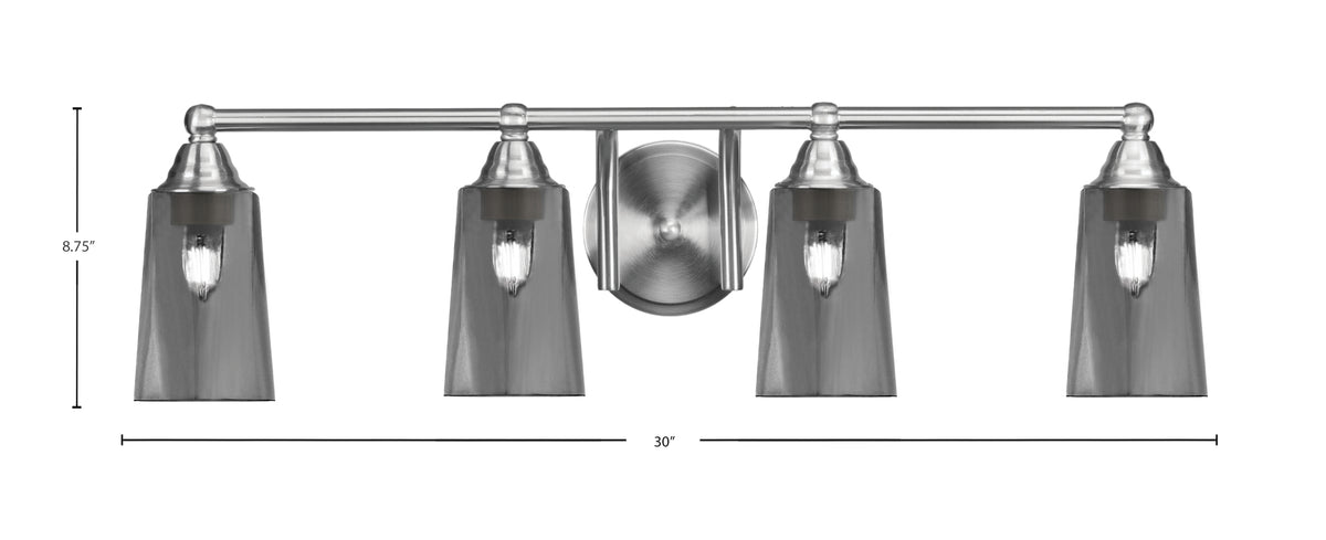 Toltec Lighting | 3424-BN-262