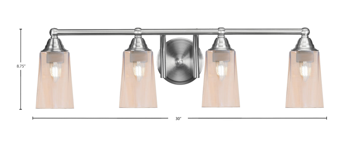 Toltec Lighting | 3424-BN-263
