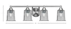 Toltec Lighting | 3424-BN-5032