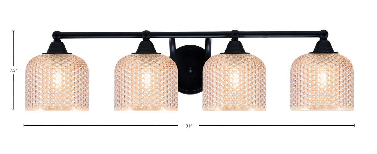 Toltec Lighting | 3424-MB-4613