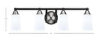 Toltec Lighting | 3424-MBBN-261