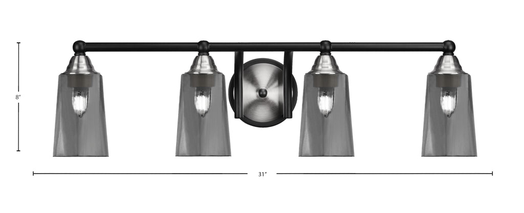 Toltec Lighting | 3424-MBBN-262