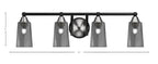 Toltec Lighting | 3424-MBBN-262