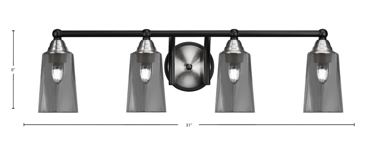 Toltec Lighting | 3424-MBBN-262