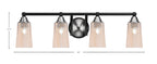 Toltec Lighting | 3424-MBBN-263