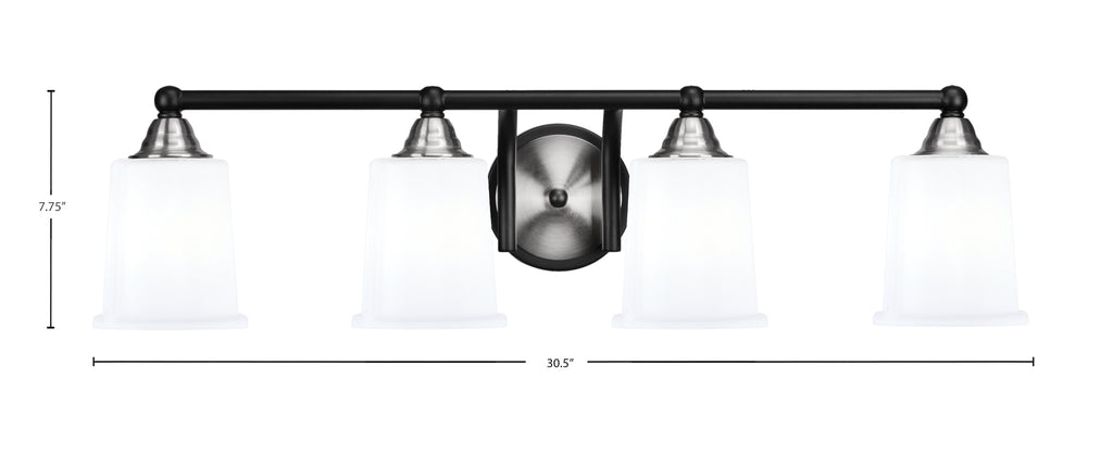 Toltec Lighting | 3424-MBBN-5031