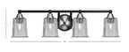 Toltec Lighting | 3424-MBBN-5032
