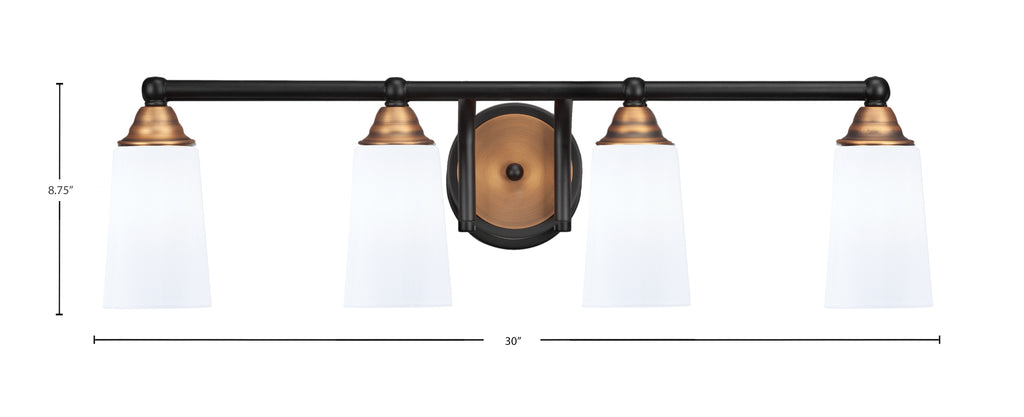 Toltec Lighting | 3424-MBBR-261