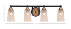 Toltec Lighting | 3424-MBBR-263