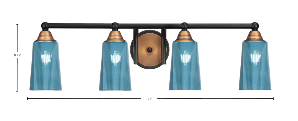 Toltec Lighting | 3424-MBBR-265