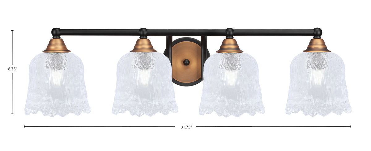 Toltec Lighting | 3424-MBBR-4230