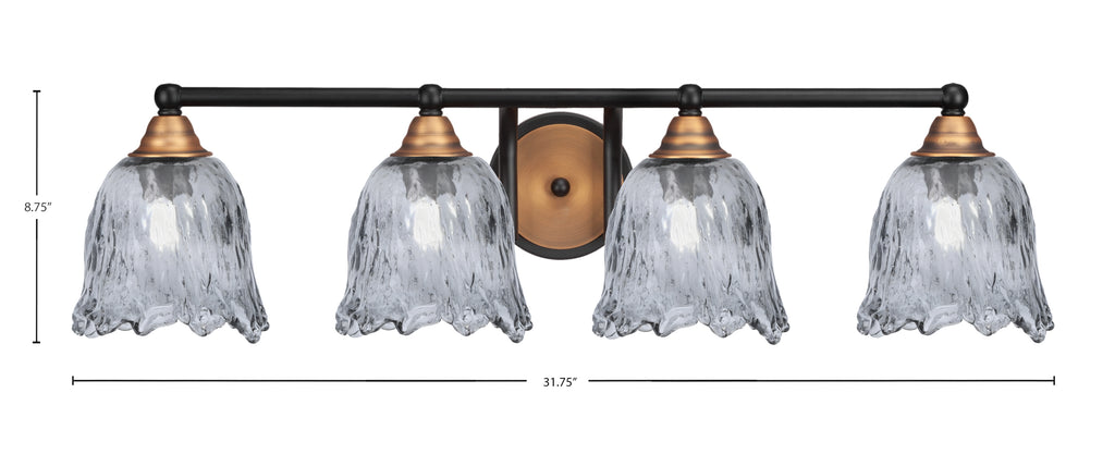 Toltec Lighting | 3424-MBBR-4232