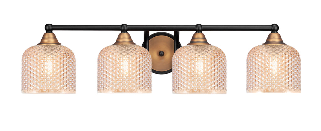 Toltec Lighting | 3424-MBBR-4613
