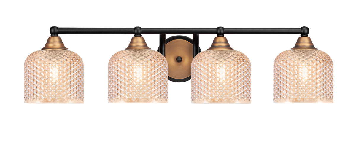 Toltec Lighting | 3424-MBBR-4613