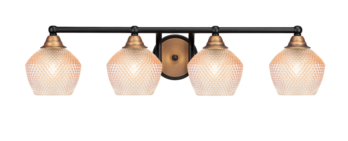 Toltec Lighting | 3424-MBBR-4623