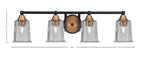 Toltec Lighting | 3424-MBBR-5032