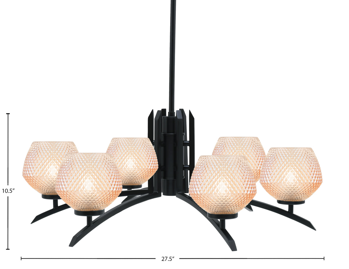 Toltec Lighting | 3706-MB-4623