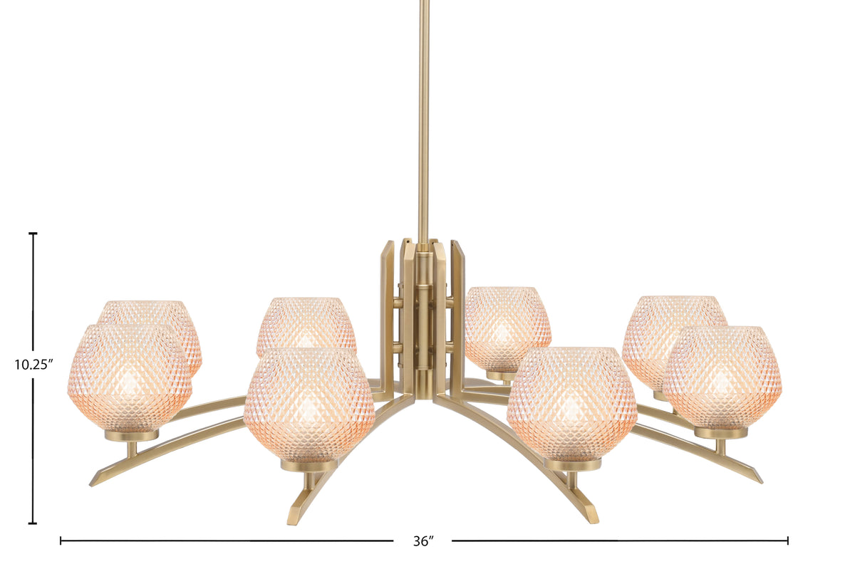 Toltec Lighting | 3708-NAB-4623