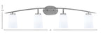 Toltec Lighting | 3724-GP-261