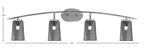 Toltec Lighting | 3724-GP-262
