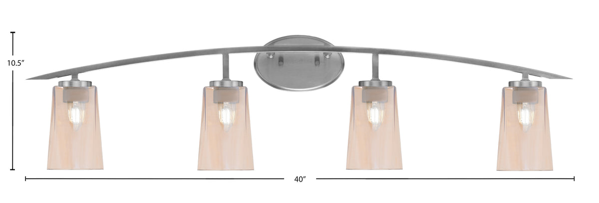 Toltec Lighting | 3724-GP-263