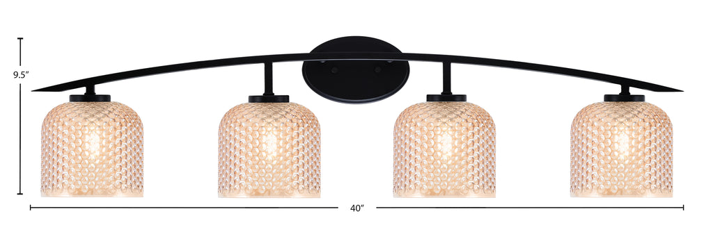 Toltec Lighting | 3724-MB-4613