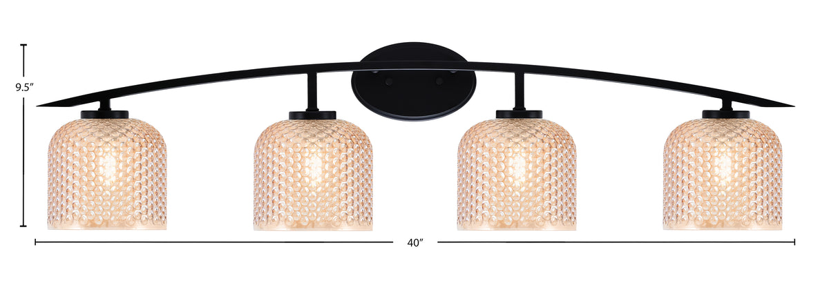 Toltec Lighting | 3724-MB-4613