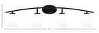 Toltec Lighting | 3724-MB-5031