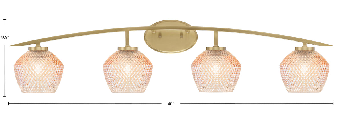 Toltec Lighting | 3724-NAB-4623