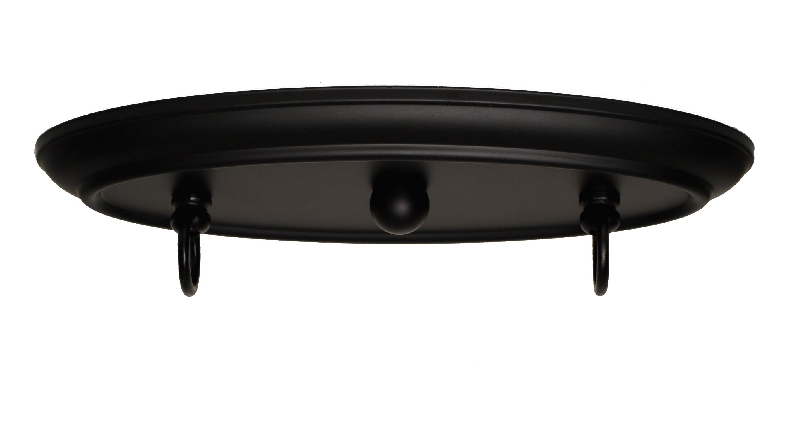 Oxford Three Light Bar in Matte Black with 16" Onyx Swirl Shade