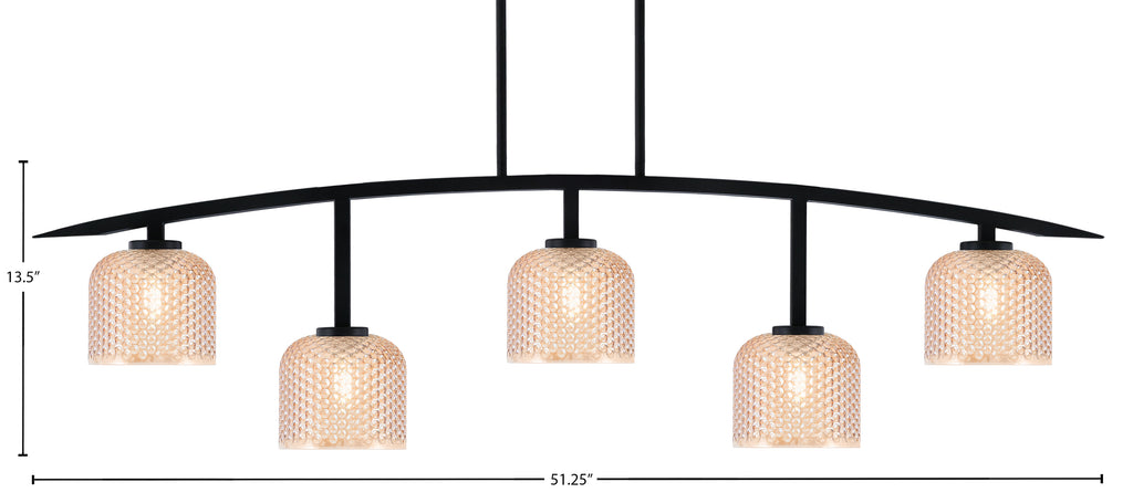 Toltec Lighting | 3745-MB-4613