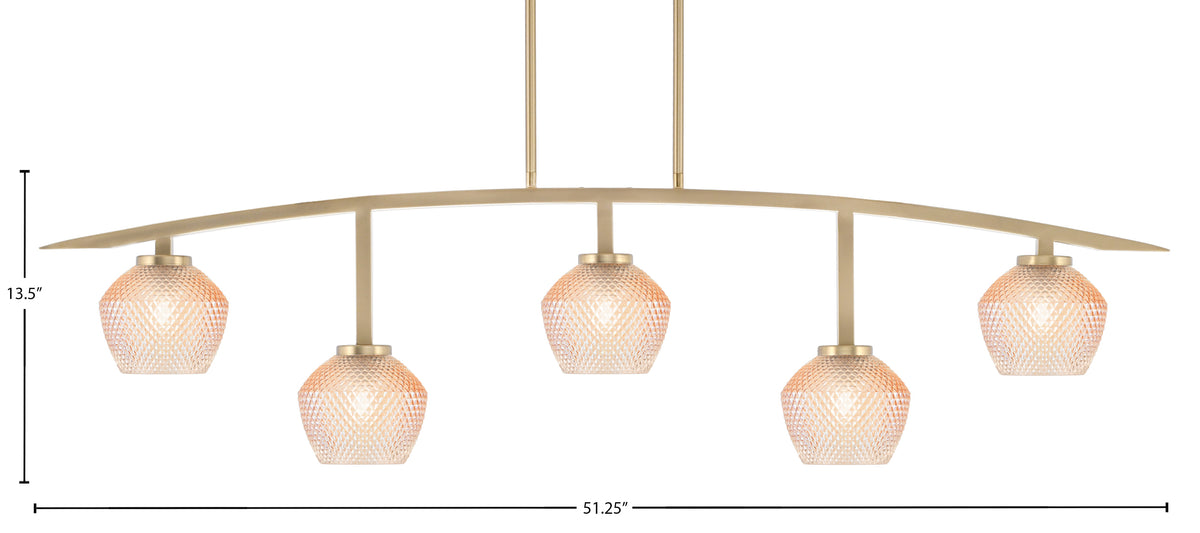 Toltec Lighting | 3745-NAB-4623