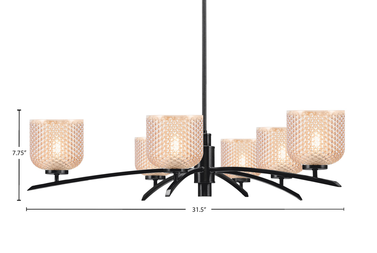 Toltec Lighting | 3746-MB-4613