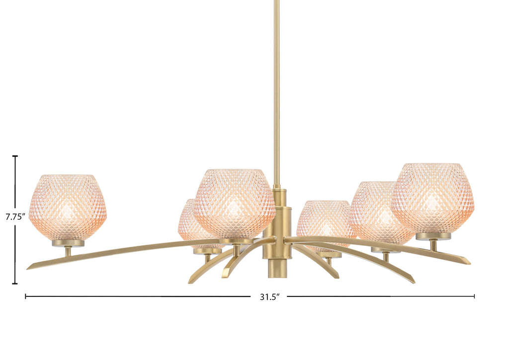 Toltec Lighting | 3746-NAB-4623