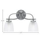 Cavella Four Light Chandelier in Graphite with 5" Clear Ribbed Shade