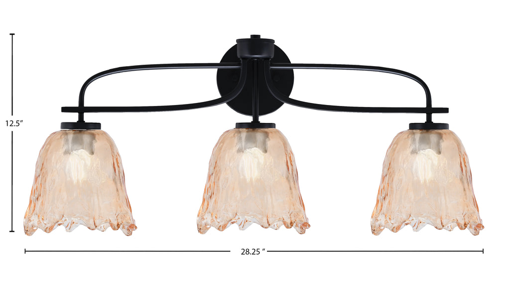 Toltec Lighting | 3913-MB-4233