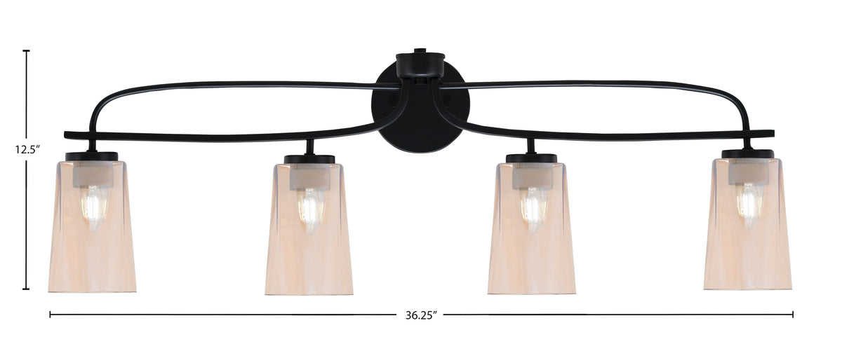 Toltec Lighting | 3914-MB-263