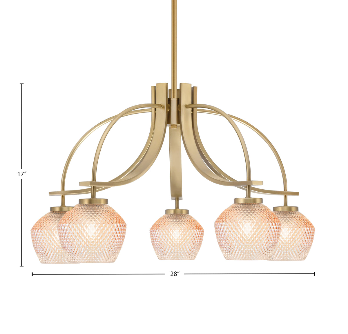 Toltec Lighting | 3925-NAB-4623
