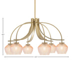 Toltec Lighting | 3926-NAB-4623