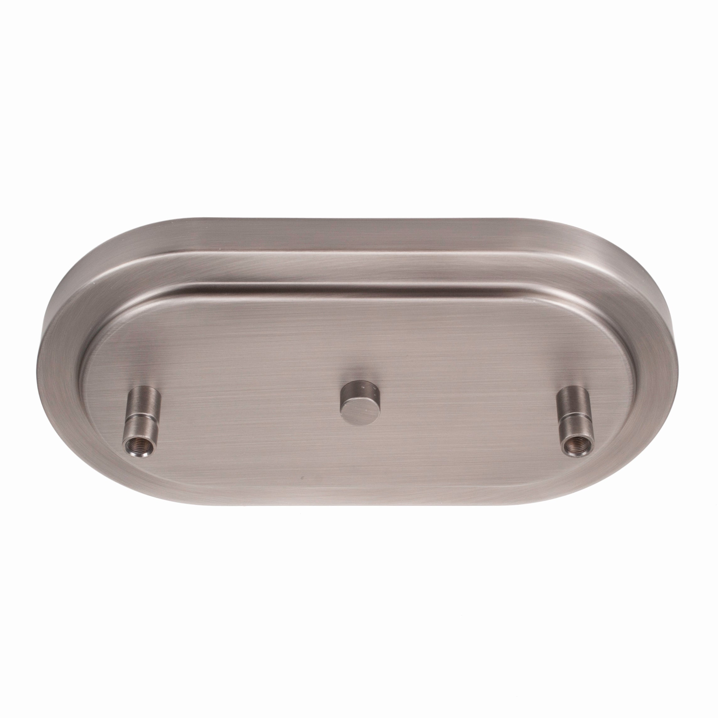 Tangent LED Billiard/Island in Brushed Nickel with 12" Brushed Nickel Metal Shade Shade