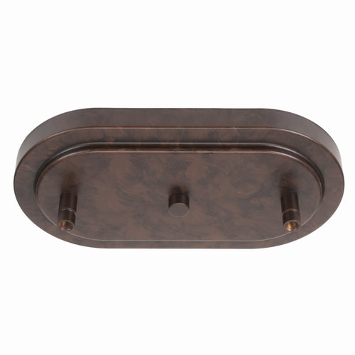 Tangent LED Billiard/Island in Bronze with 12" Bronze Metal Shade Shade