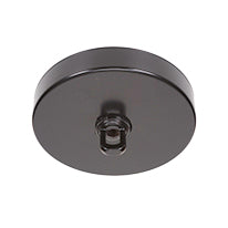 Atlas Five Light Chandelier in Matte Black with 4" Clear Bubble Shade