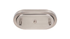 Atlas Three Light Bar in Graphite with 16" White Marble Shade